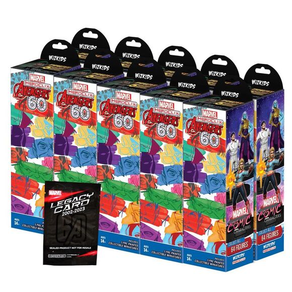 Marvel HeroClix: Avengers 60th Anniversary - Booster Brick